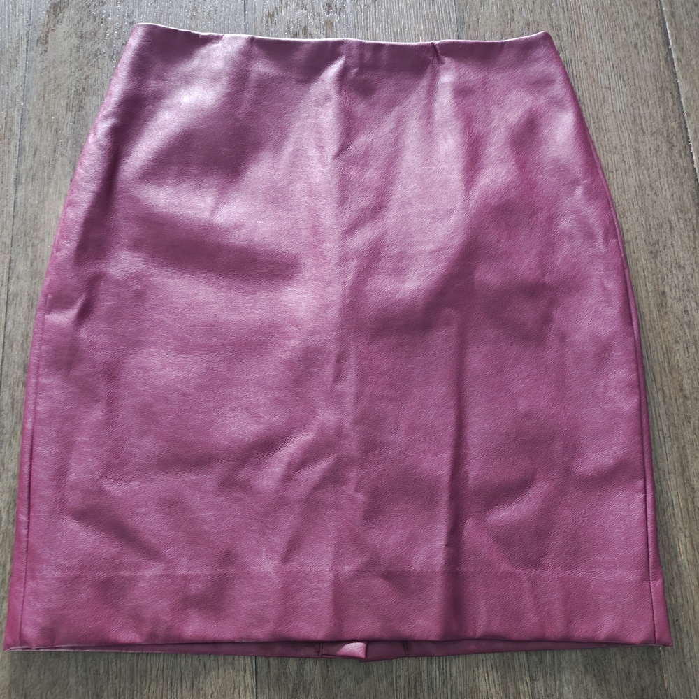 J. Crew Rich Burgundy Pencil Skirt